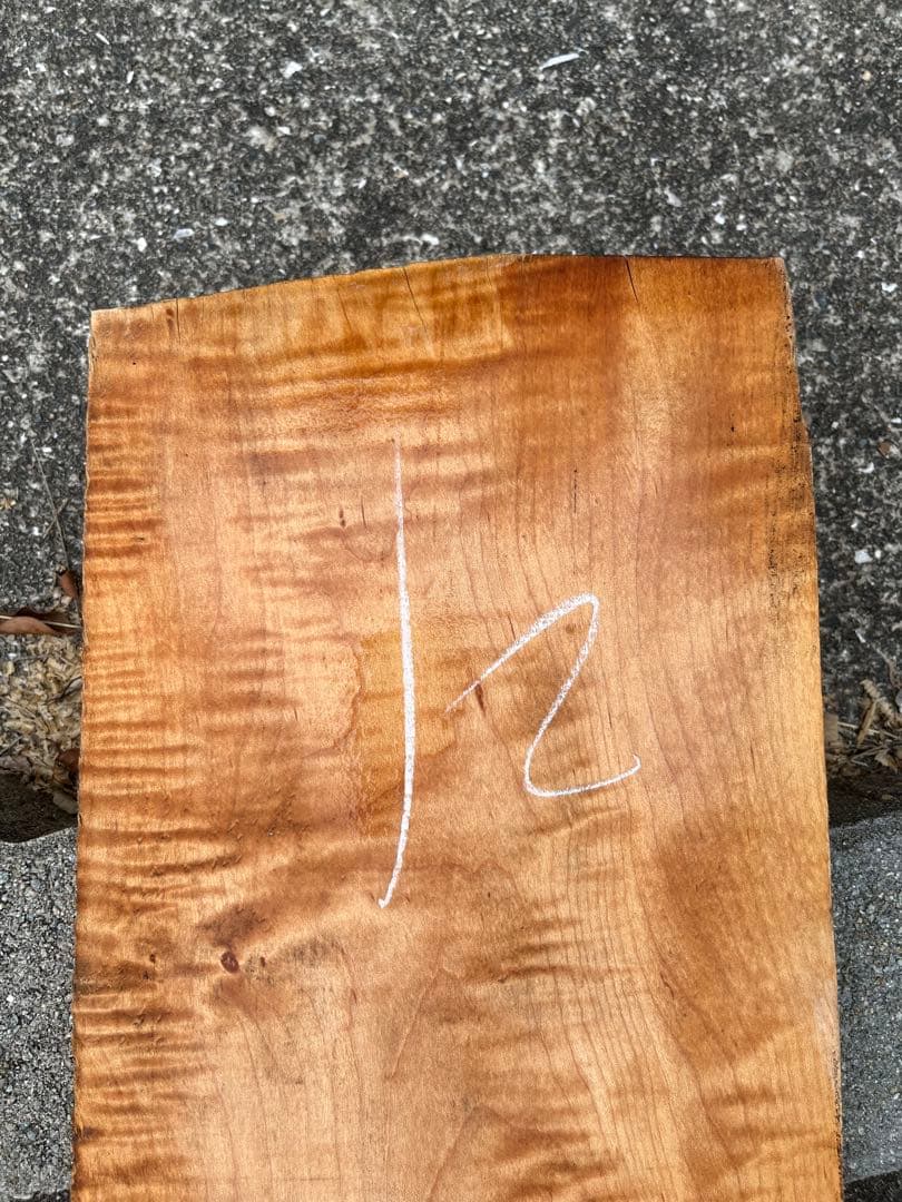 カーリーメープル　木材　板材