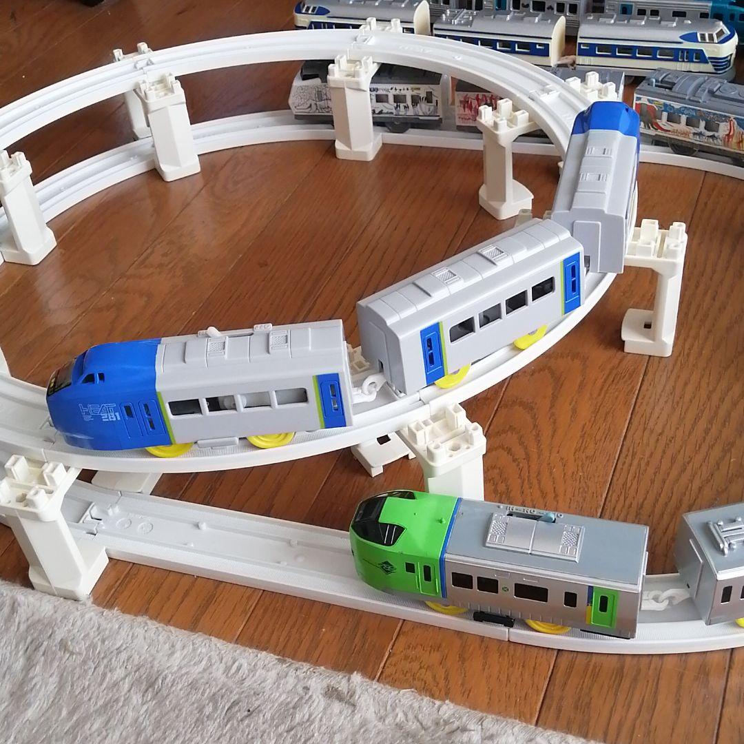 即納正規店 TOMY 雪国レールセット & 列車多数 2itYA-m46411436415 プラレール イベント 限定 人気大人気
