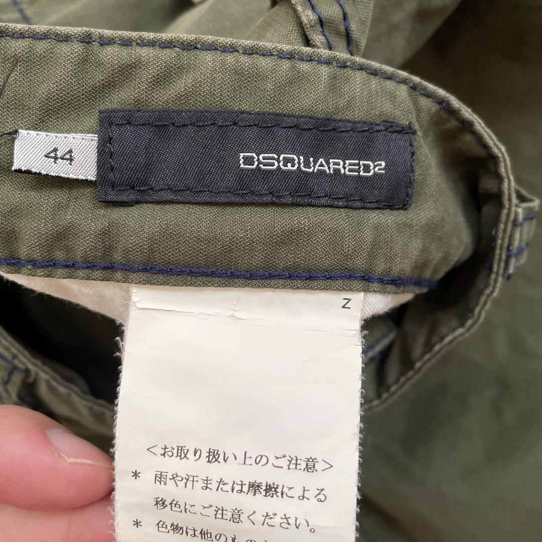 DSQUARED2 コットンパンツ　カーキ　サイズ44