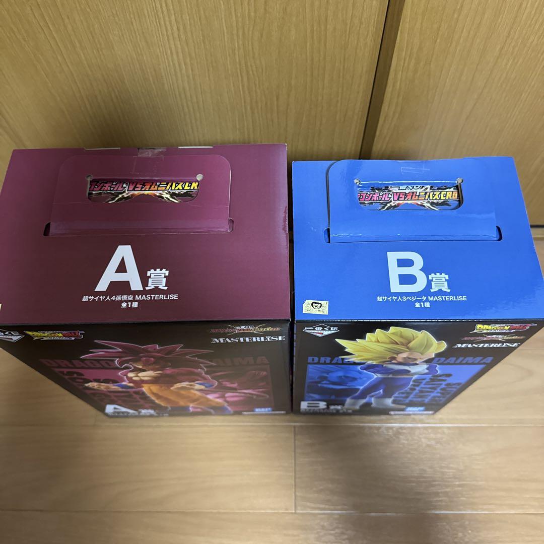 ドラゴンボール 一番くじ オムニバスCROSS A賞 B賞