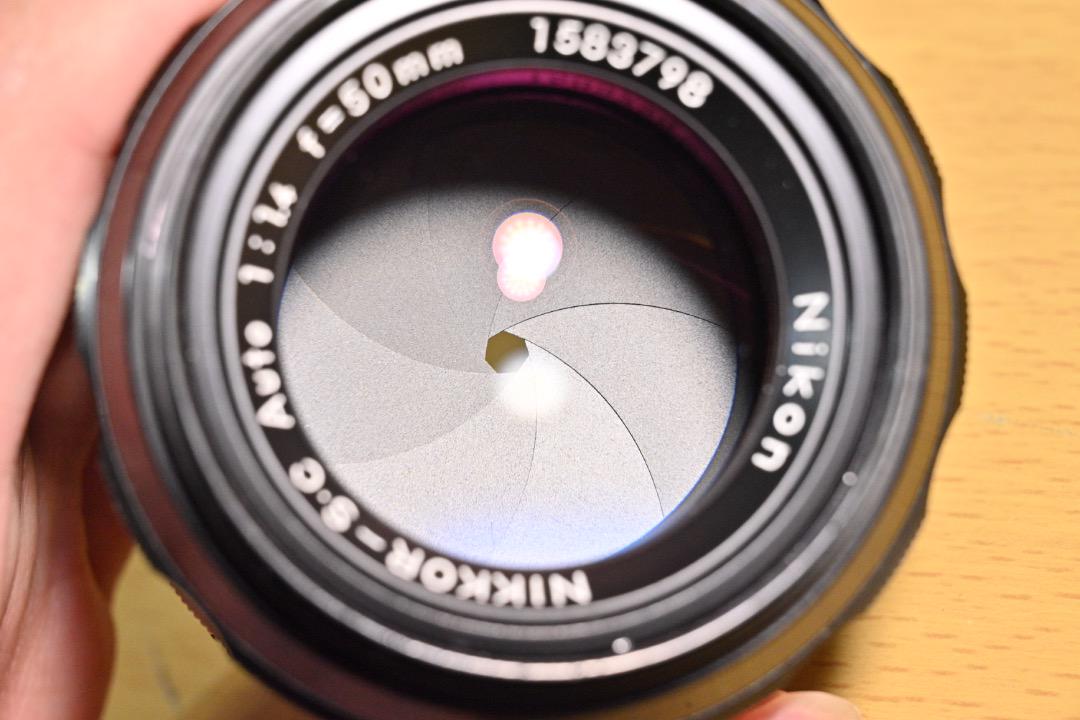 ニコンF 640万台 640F + Ai改 Nikkor 50mm F1.4