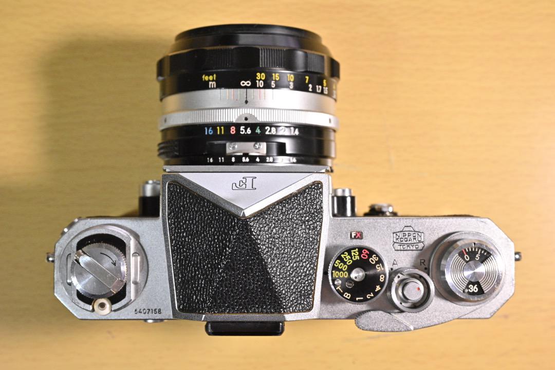 ニコンF 640万台 640F + Ai改 Nikkor 50mm F1.4