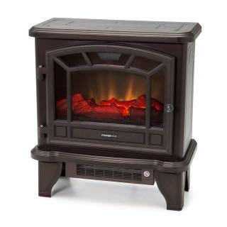 訳あり 癒される炎 QVC POWER 暖炉型ファンヒーター HEATパワーヒート ファンヒーター