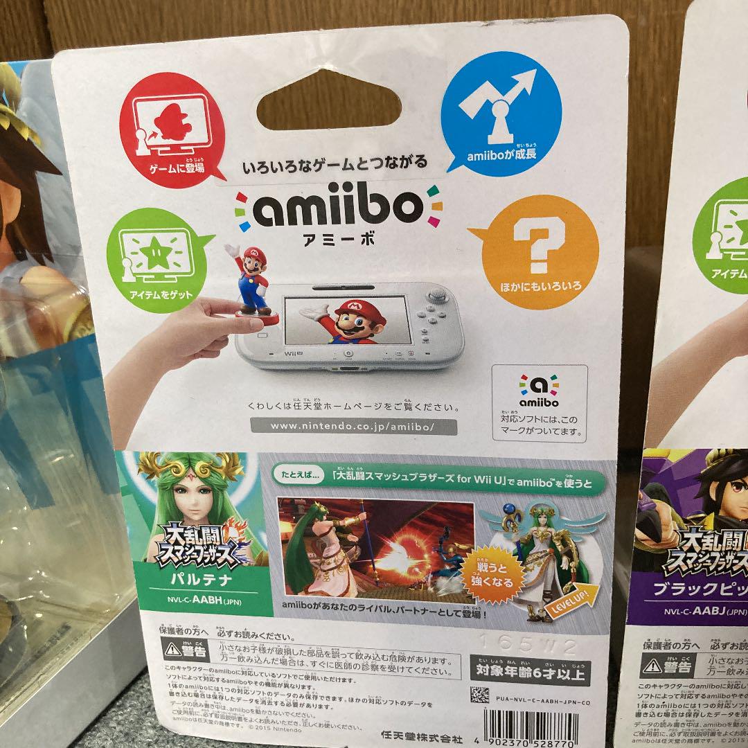 最安値在庫 amiibo ピット 大乱闘スマッシュブラザーズ Lbe3l-m46413691888 ブラックピット パルテナ 格安大特価