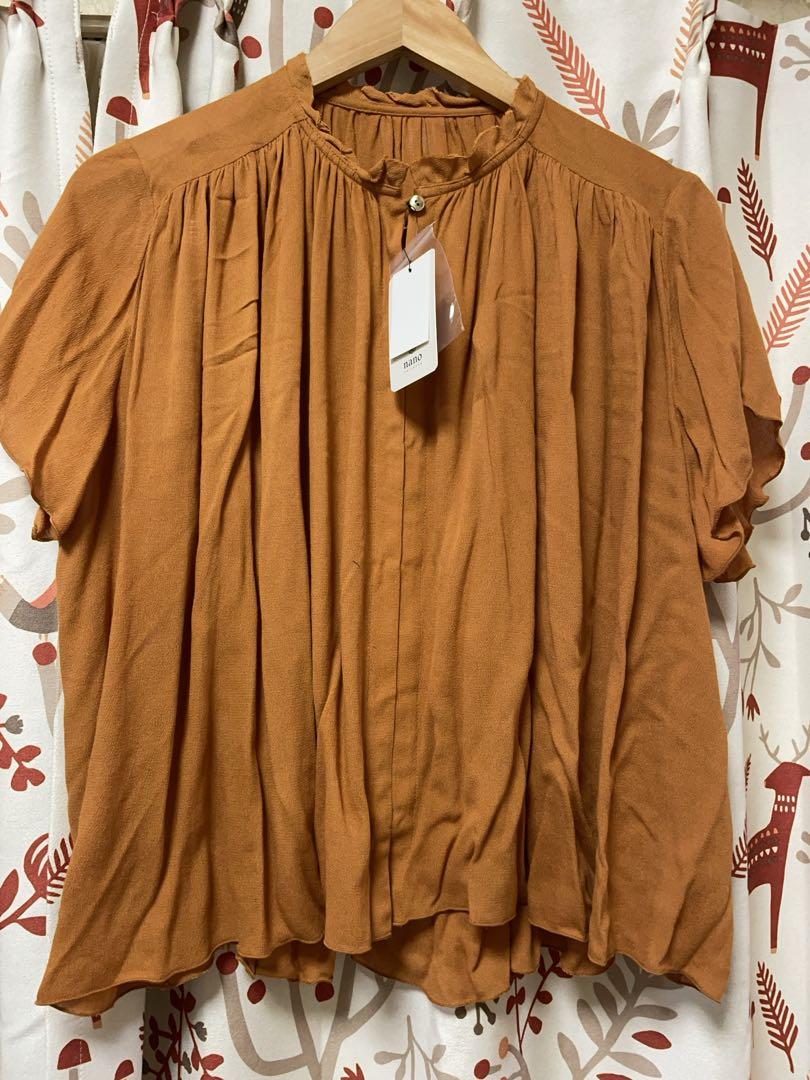 人気商品・限定商品ばかりの「超得 半額福袋」が販売開始 新品 ブラウス 半袖 ギャザー ボリューム ナノユニバース シャツ+ブラウス(半袖+袖なし)