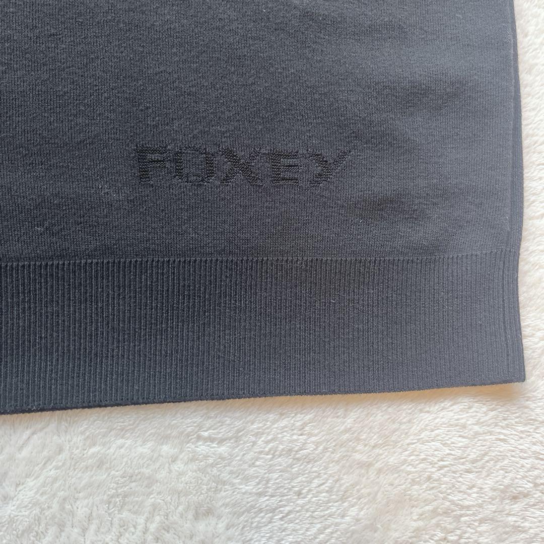 美品✨2023 FOXEYフォクシー 半袖 サマーニット Vera ロゴ 美品✨2023 FOXEYフォクシー 半袖 サマーニット Vera ロゴ