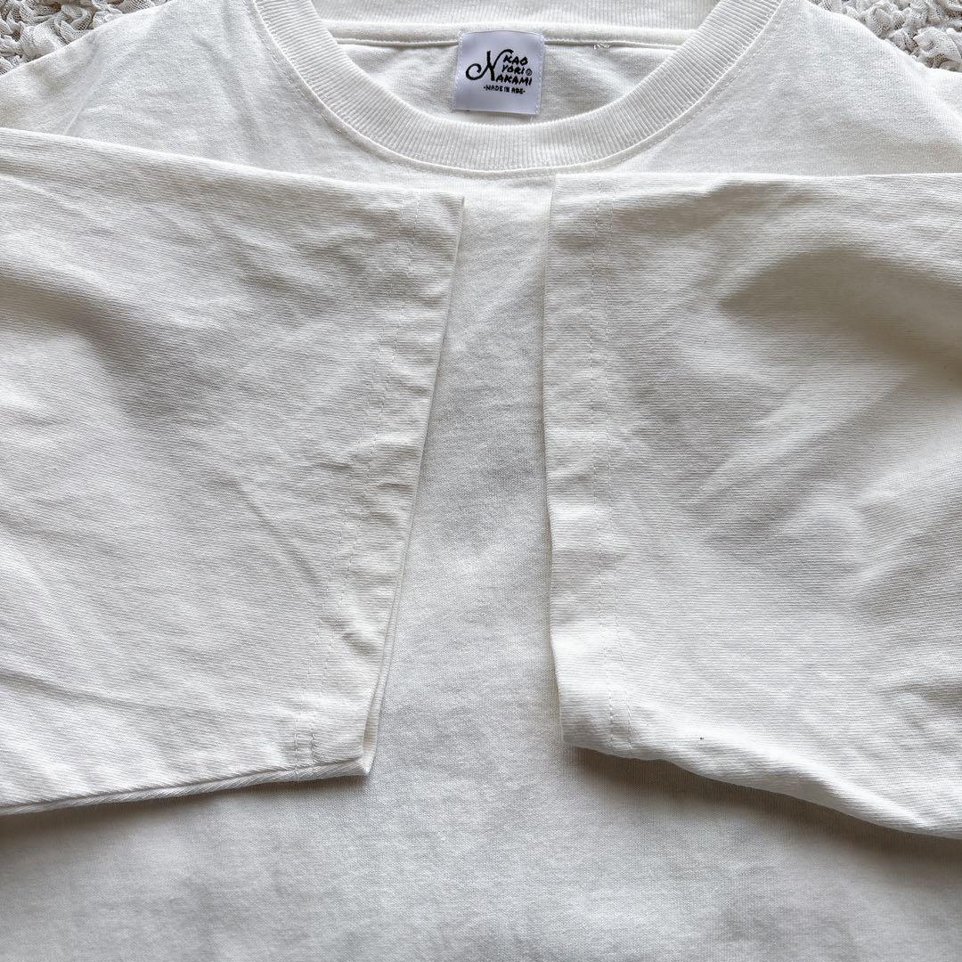 KAOYORINAKAMI 半袖Tシャツ XL ホワイト メンズ レディース 綿