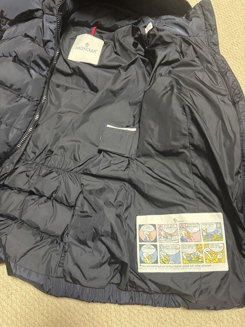 いいネット通販 - 全国送料無料でお届けします 超美品‼️ MONCLER SABY ダウンコート サイズ1 ネイビー ジャケット・アウター