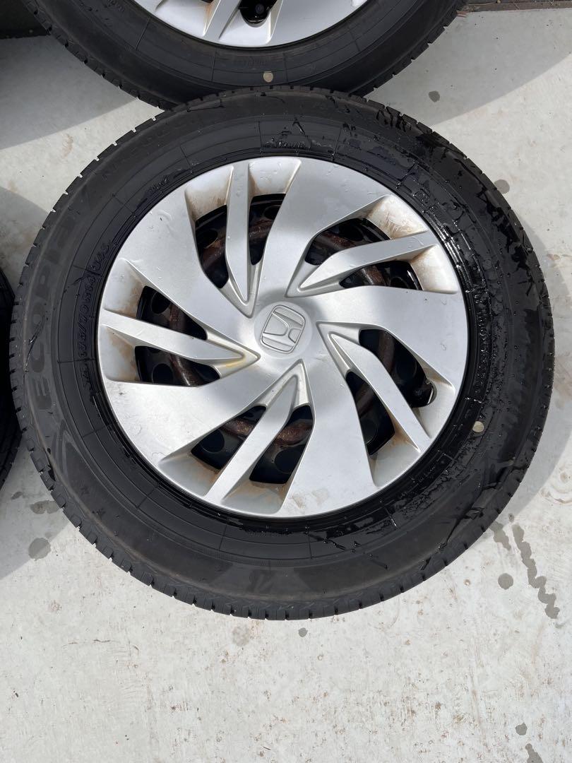 175/70R14 フィット　バリ山