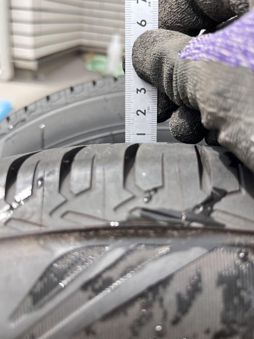 175/70R14 フィット　バリ山