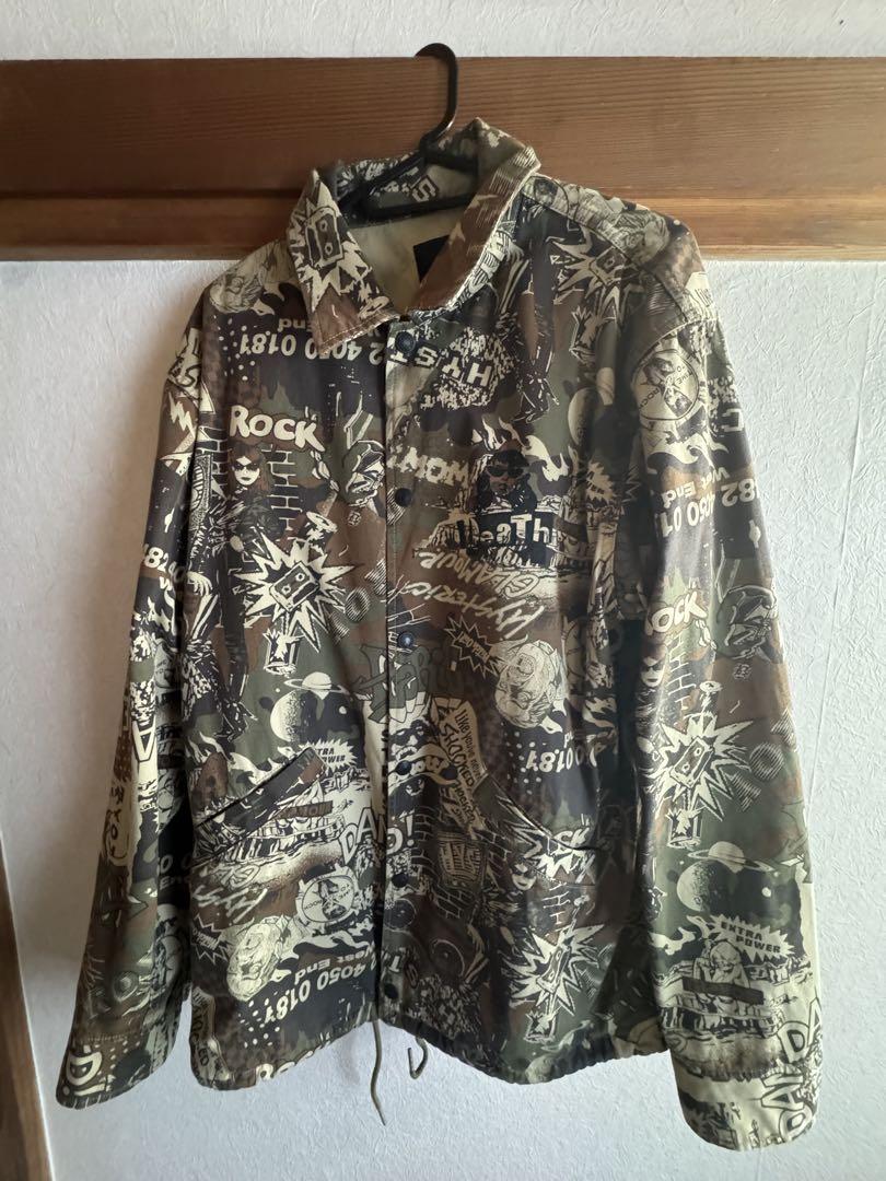 HYSTERIC GLAMOUR DEATHコーチジャケット　ミリタリー