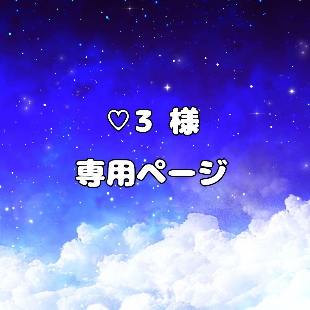 ♡3様 専用ページ