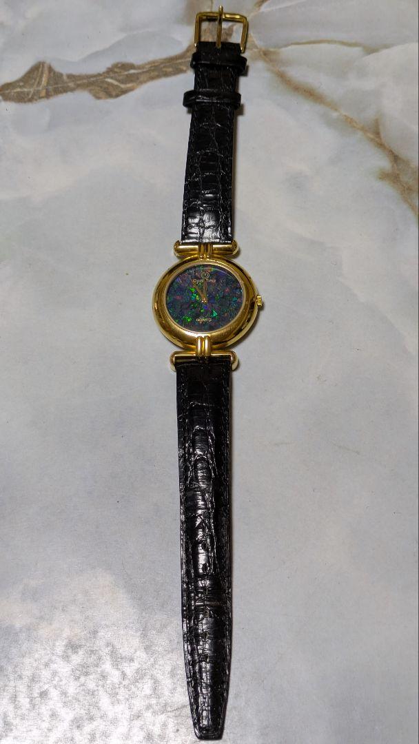 Opal Time クォーツ腕時計