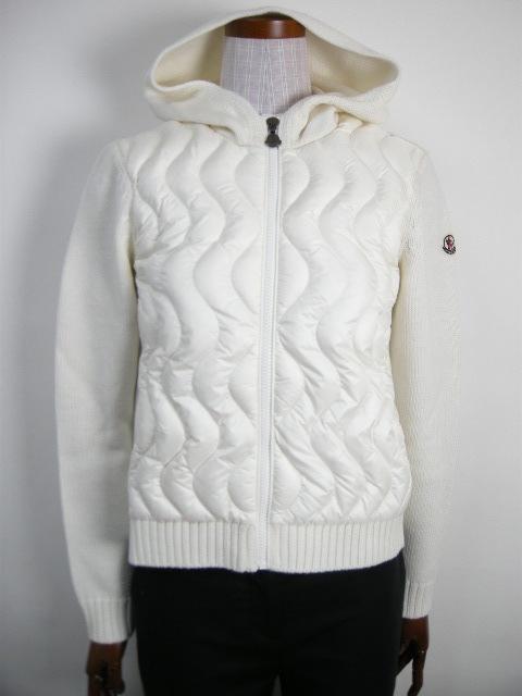 大人もOK！【MONCLER】ニット素材フーディー☆12A, 14A 大人もOK！【MONCLER】ニット素材フーディー☆12A, 14A (MONCLER