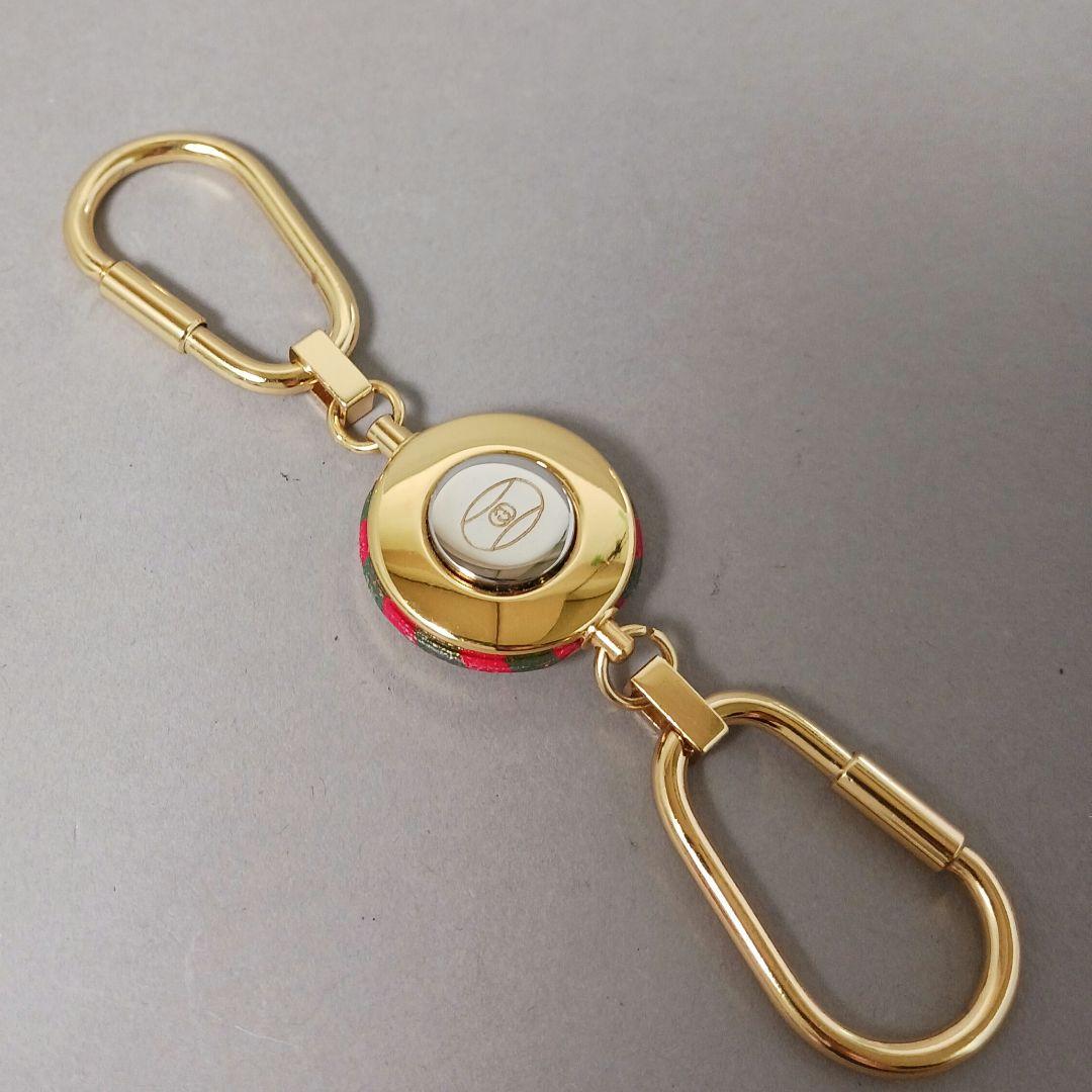 GUCCI グッチ キーリング キーホルダー ハート 赤 レッド