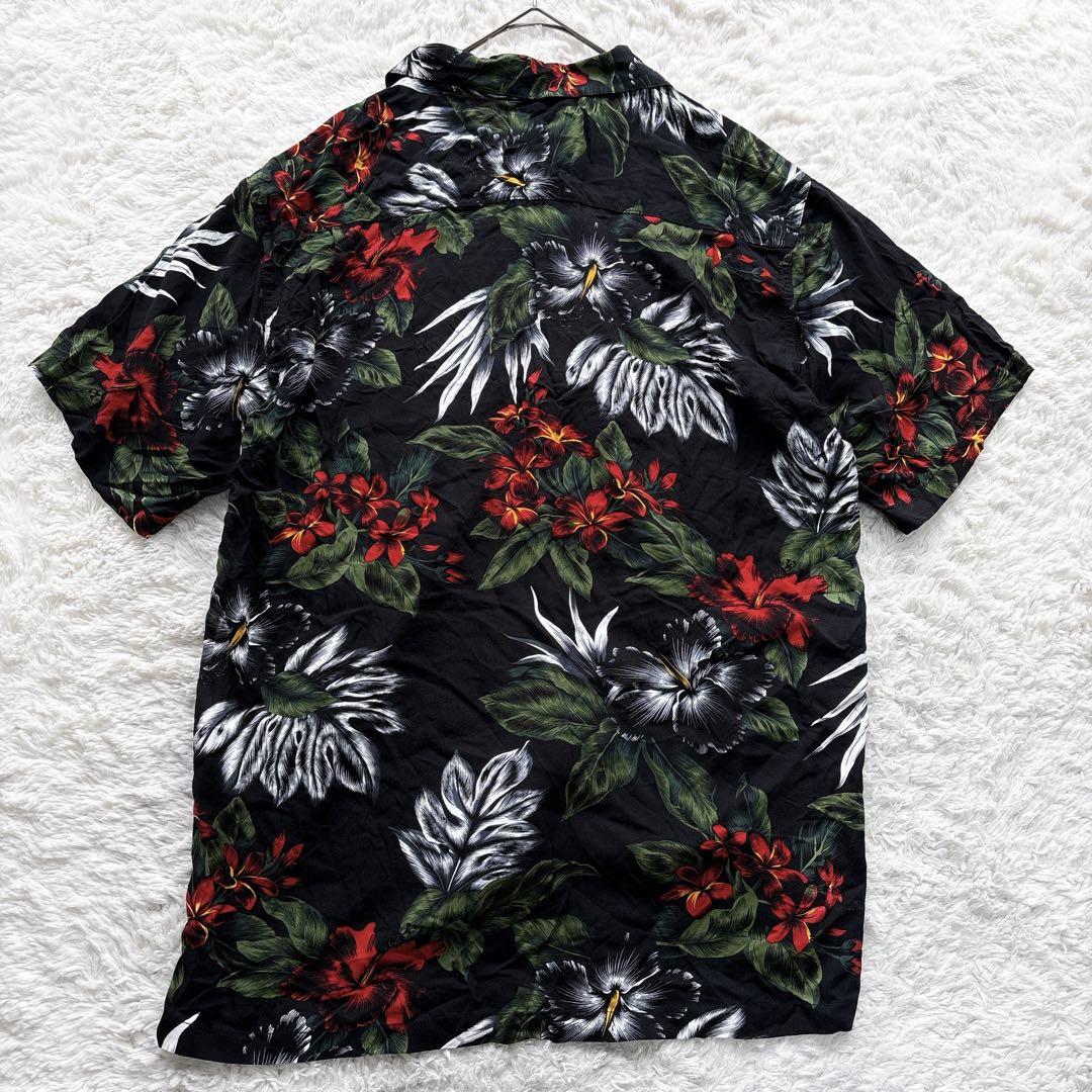 ✨美品✨ルーシャット　黒アロハシャツL