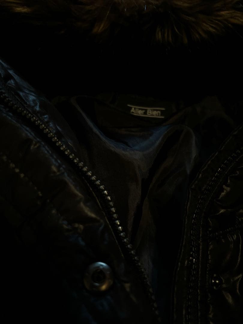 ファーダウンジャケット y2k opium 平成 黒系 取り外し可 肉厚 ファーダウンジャケット y2k opium 平成 黒系 取り外し可 肉厚