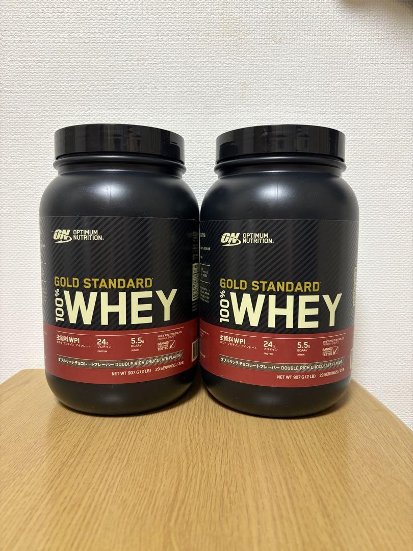 [907g 2個セット]GOLD STANDARD 100% WHEY