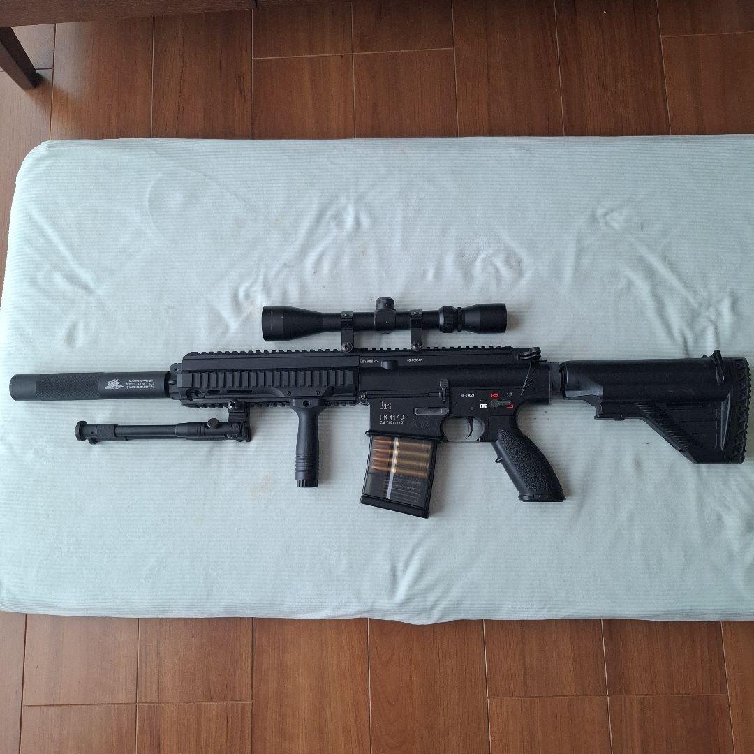 東京マルイ　HK417 アーリーバリアント　次世代電動ガン　12インチカスタム