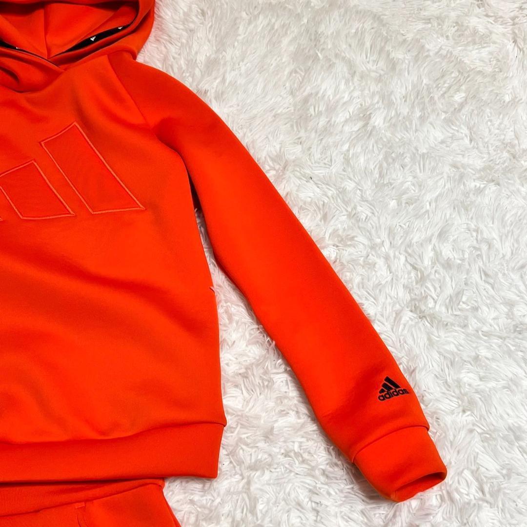アディダス adidas ダンボールニット フーディー オレンジ アディダス adidas ダンボールニット フーディー オレンジ