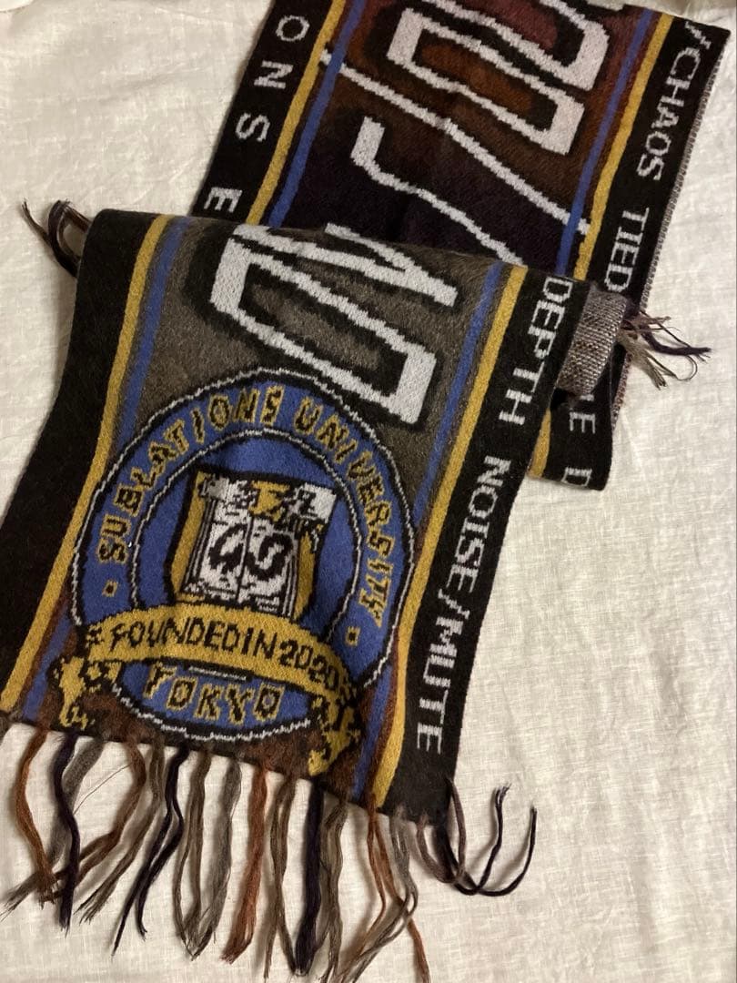 SUBLATIONS マフラー 大判目立った傷や汚れなし