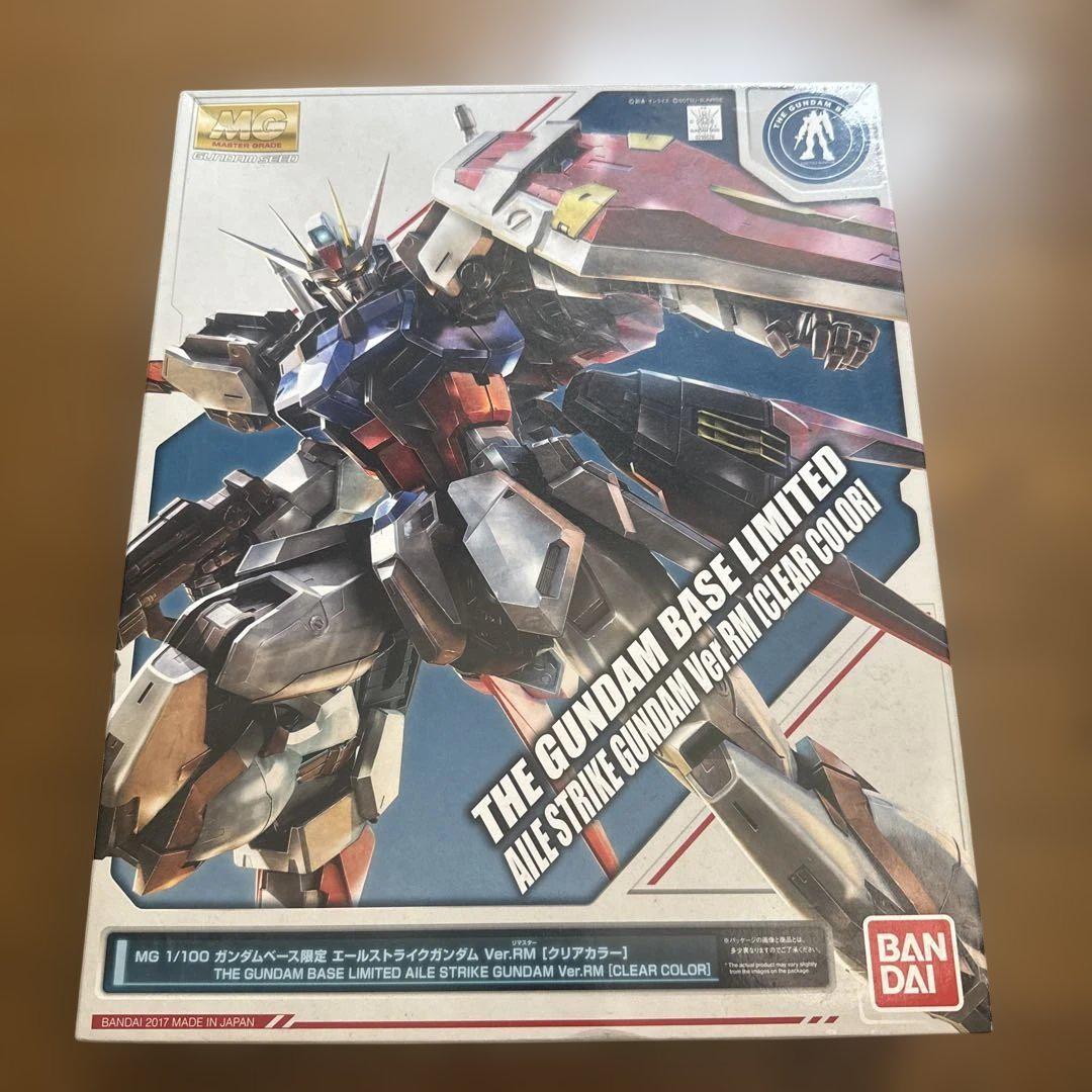 バンダイ エールストライクガンダム Ver.RM (クリアカラー)