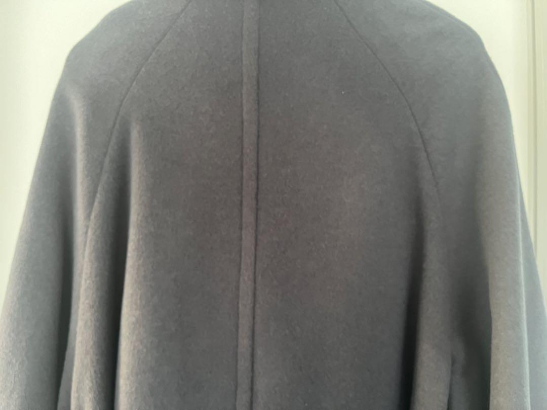 【新品未使用】LIDNM FINE WOOL MINIMAL HALF COAT