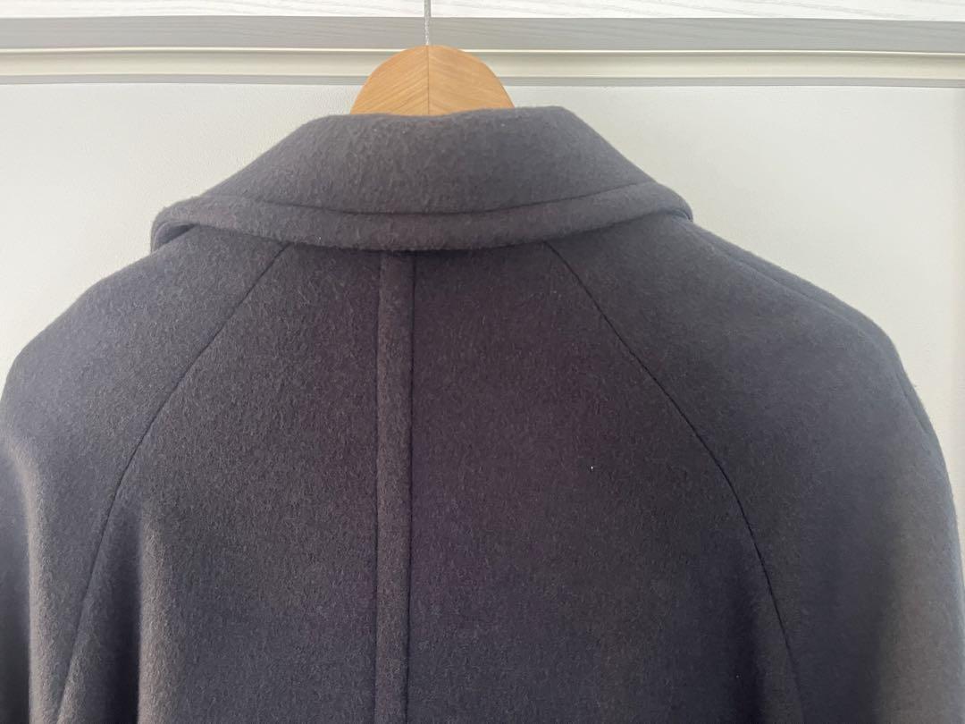 【新品未使用】LIDNM FINE WOOL MINIMAL HALF COAT