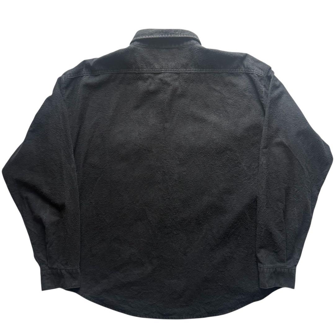 希少 90s ファイブブラザー ブラックシャモア 2XL フランネル 黒