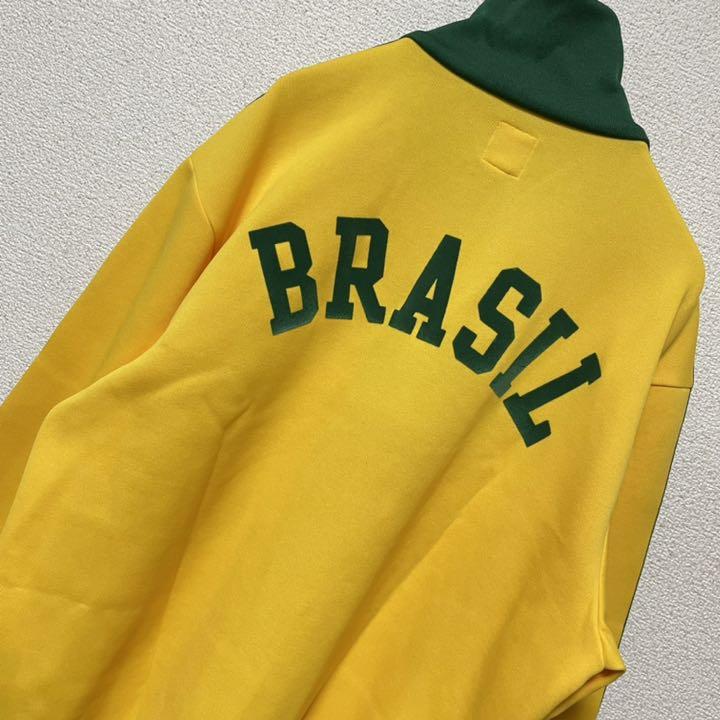 超特価人気 希少タグ付き トラックジャケット L ACbVk-m46431104820 未使用品adidas ブラジル代表 特価在庫