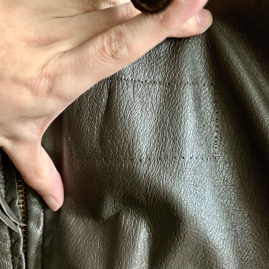 G-1 70s フライトジャケット　レザージャケット　古着　メンズ