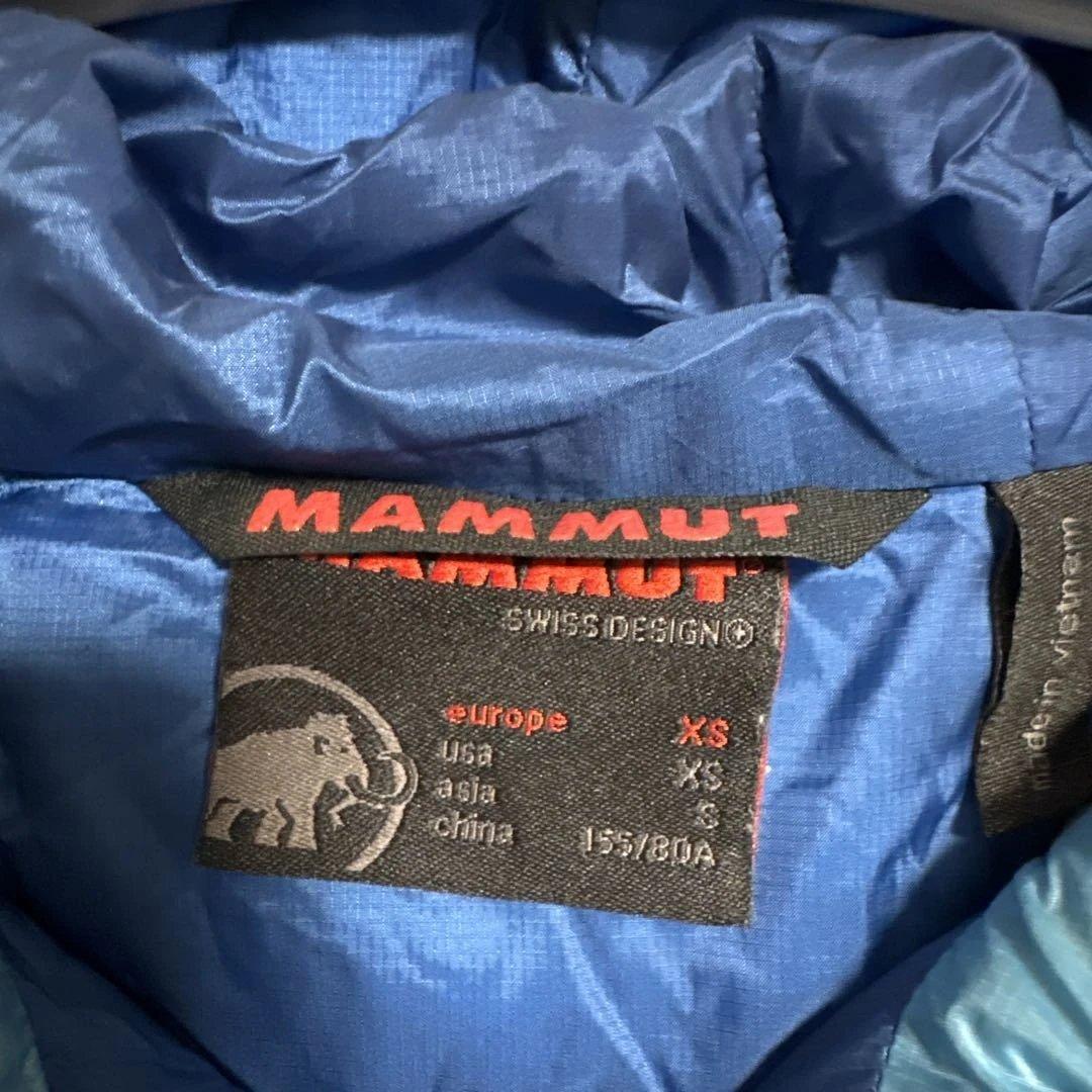 MAMMUT レディースダウン 水色 S MAMMUT レディースダウン 水色 S
