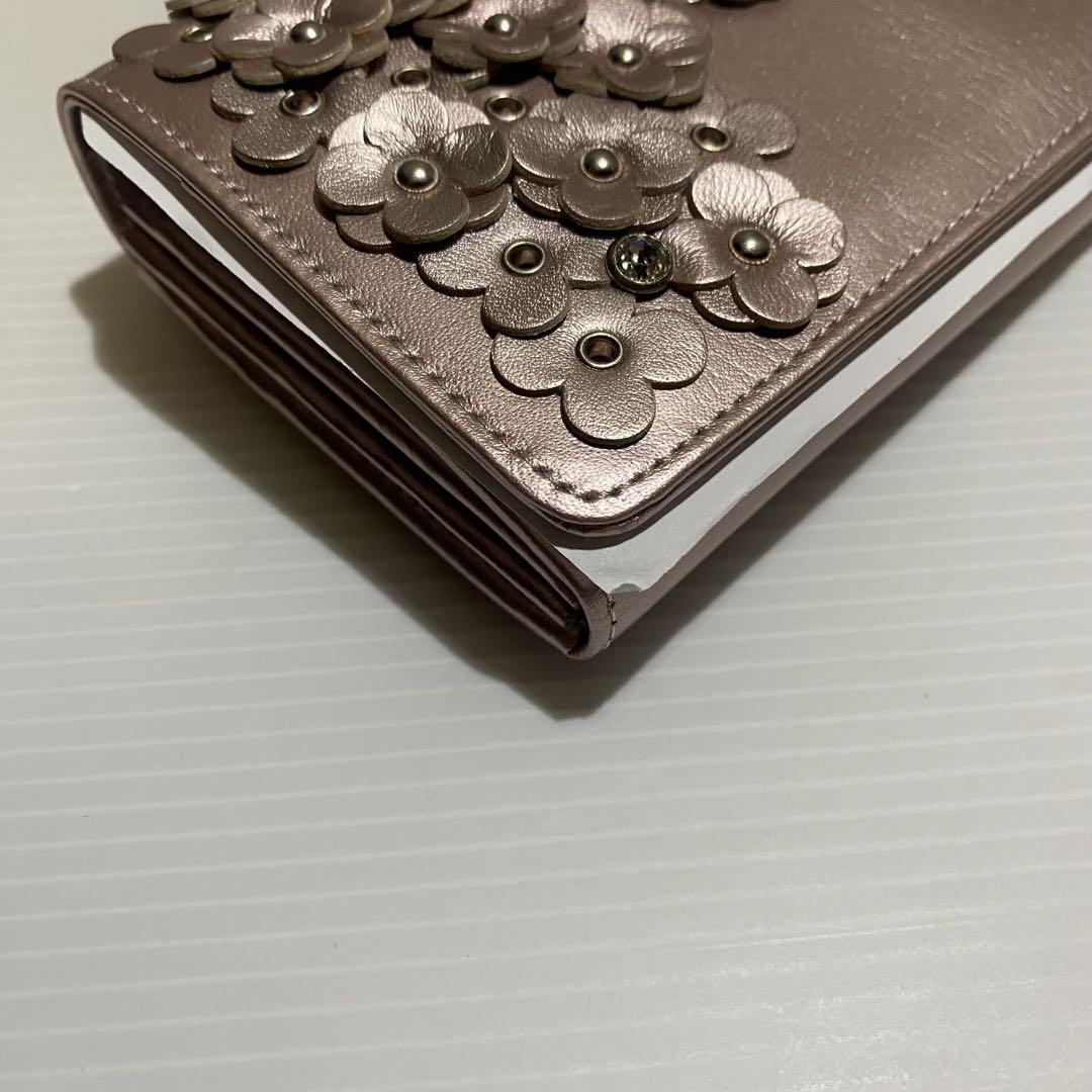【未使用】ANTEPRIMA　マッツェット　長財布　ピンクゴールド