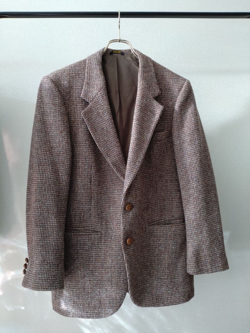 Harris Tweed ツイードジャケットM・Harris Tweed