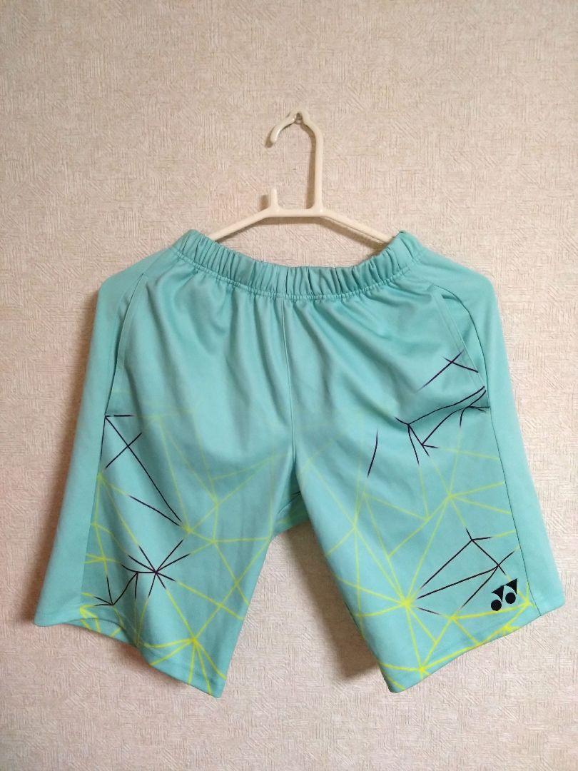 YONEXヨネックスミント系ハーフパンツ