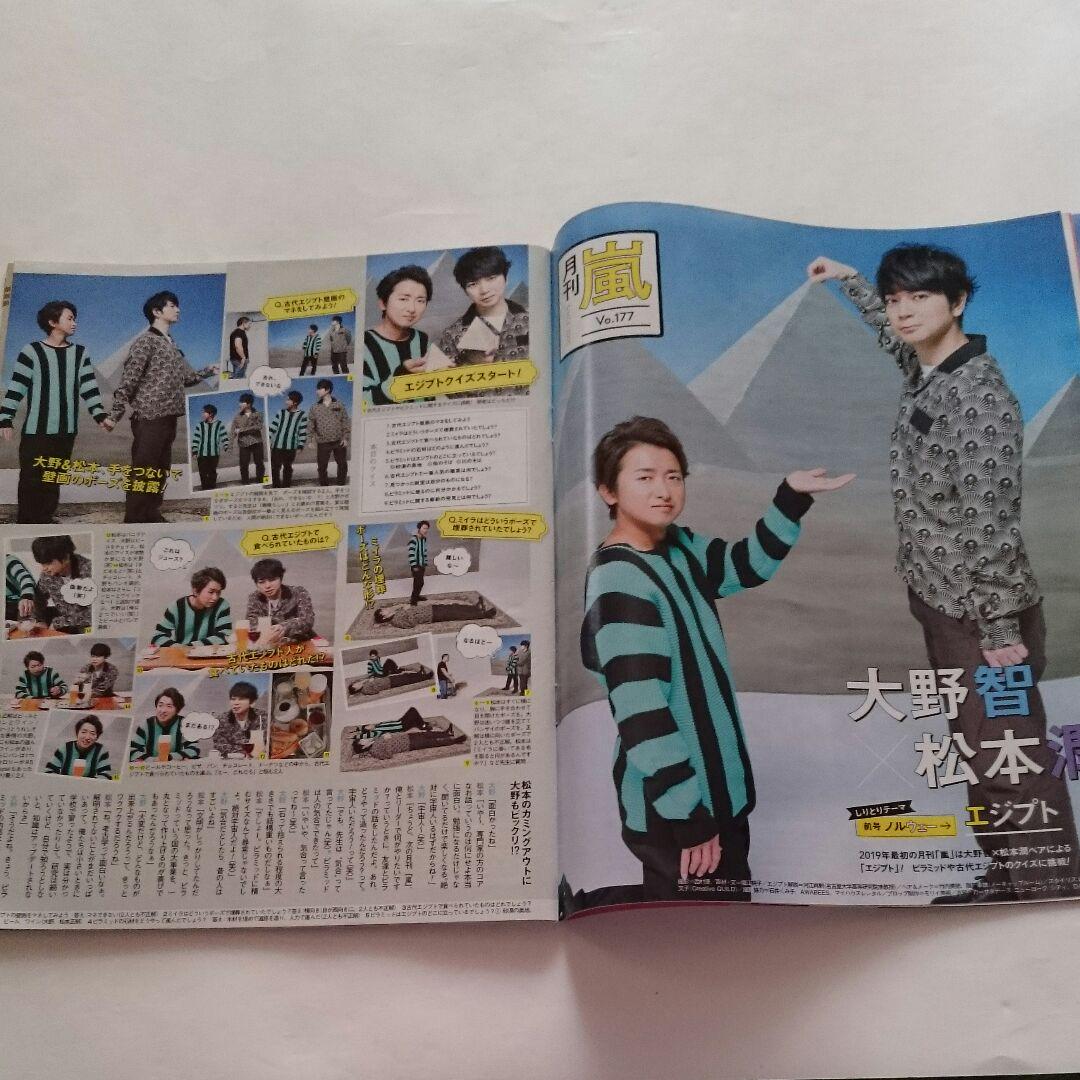 嵐 2019年3月号 切り抜き dOjiE-m46436045487 月刊ザテレビジョン お得爆買い