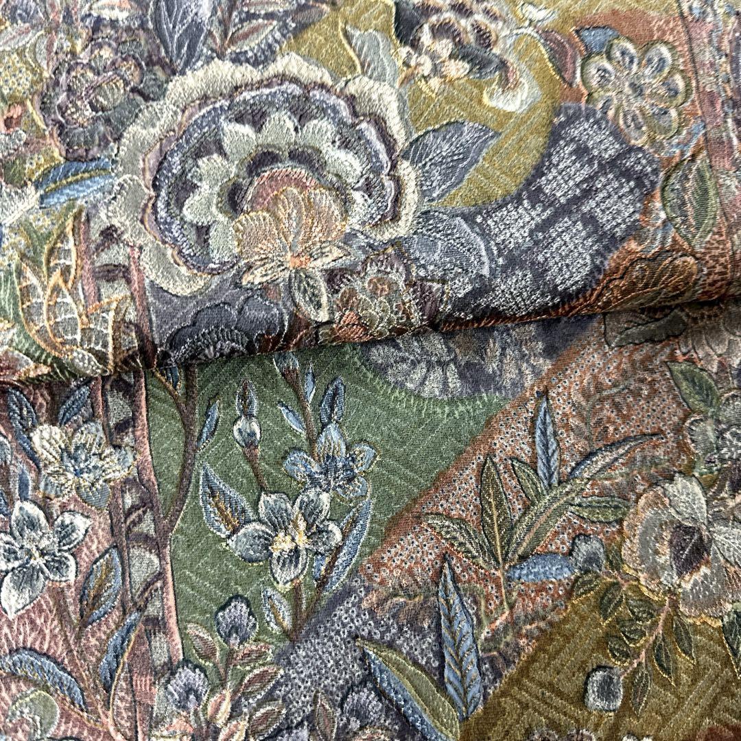 専用帯612 ●山岡古都 天目織 染織美術品 高級 正絹 全通 袋帯