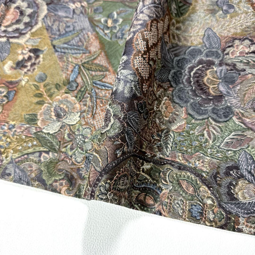 専用帯612 ●山岡古都 天目織 染織美術品 高級 正絹 全通 袋帯
