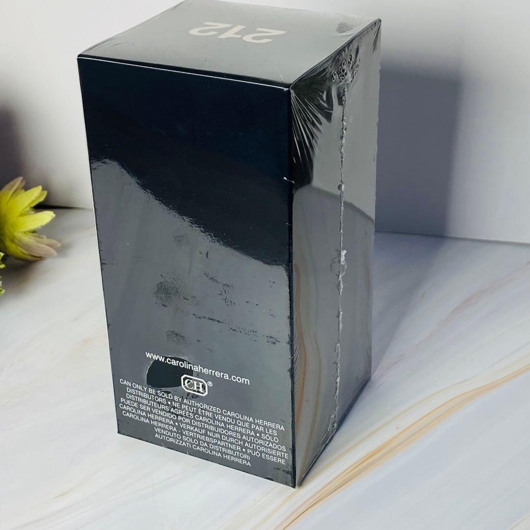 熱販売 キャロライナ ヘレラ212 50ml EDP ブラック メン VIP 香水(男性