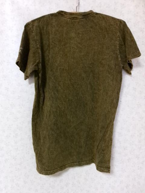 85998　メキシコ製　HABITAT Tシャツ　ブラウン　クマ　S