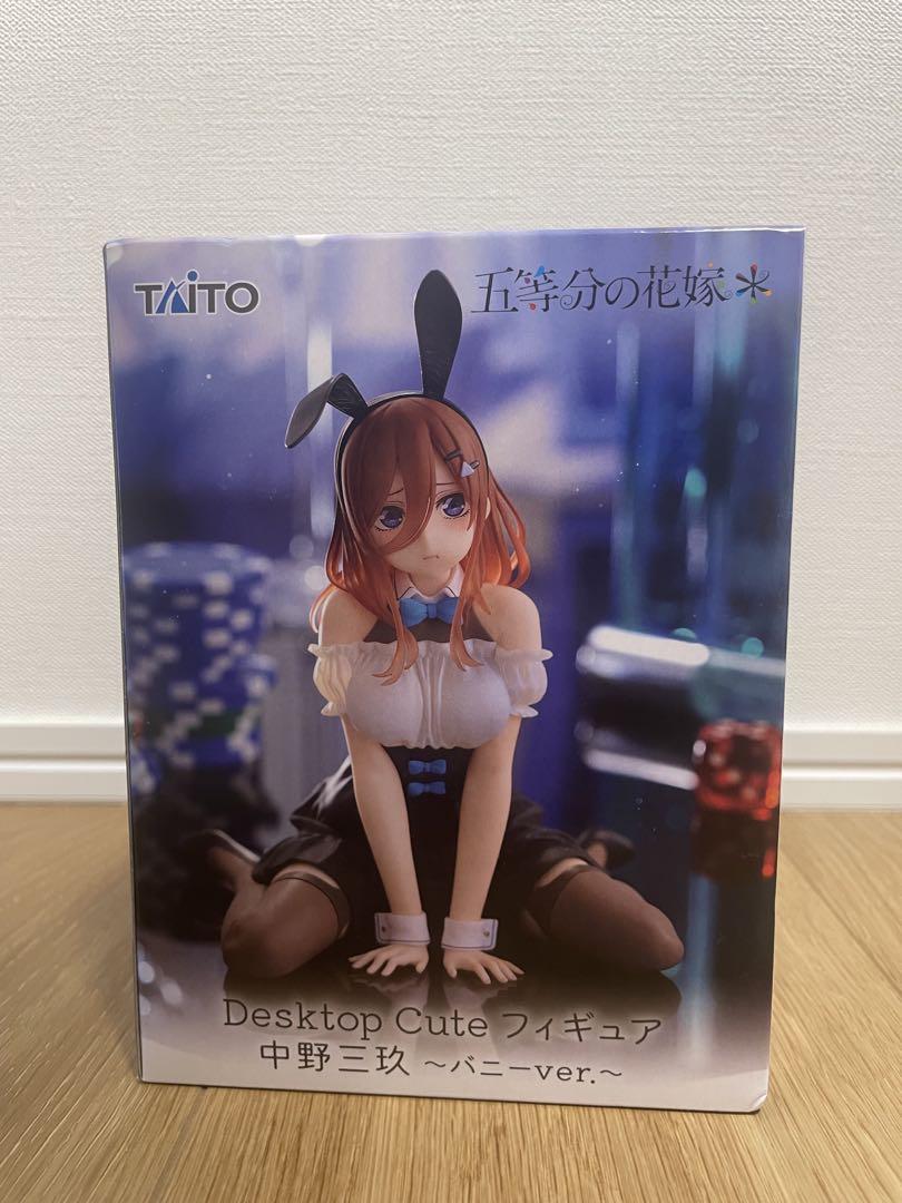JF5154 未開封五等分の花嫁Desktop Cute中野三玖バニーver6個 五等分の花嫁＊ Desktop Cute フィギュア 中野三玖～バニーver