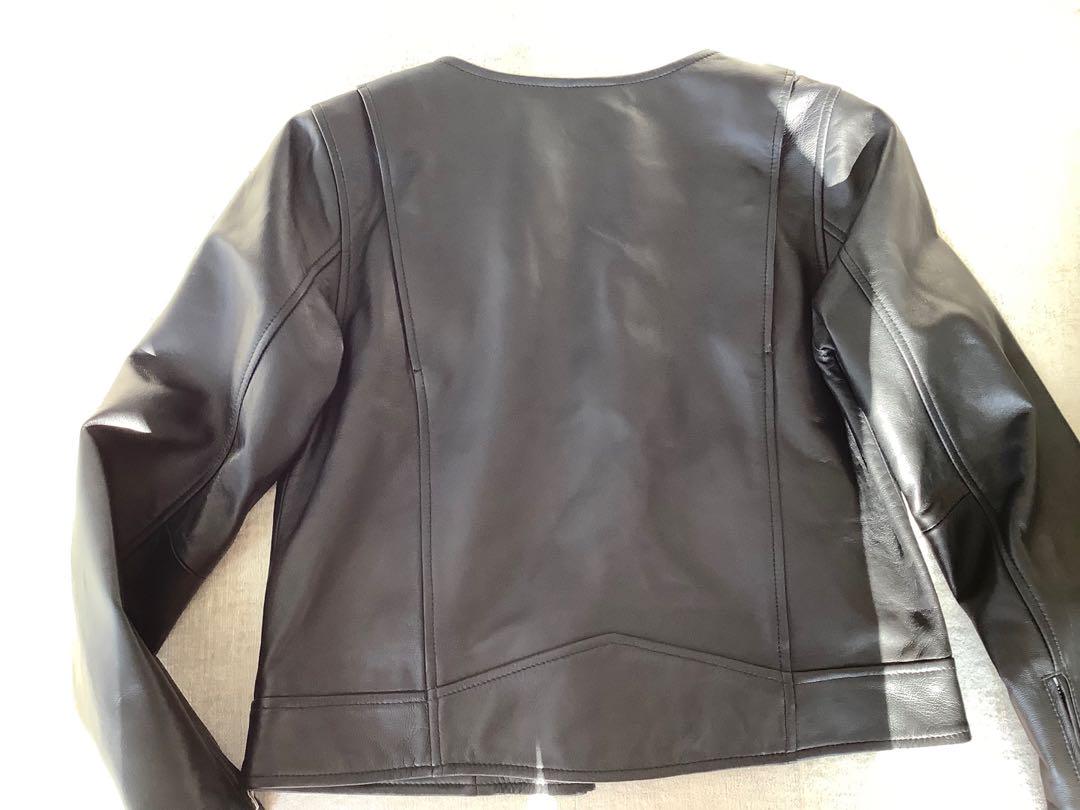 SLOBE IENA ブラック レザーライダース ジャケット レザー　38