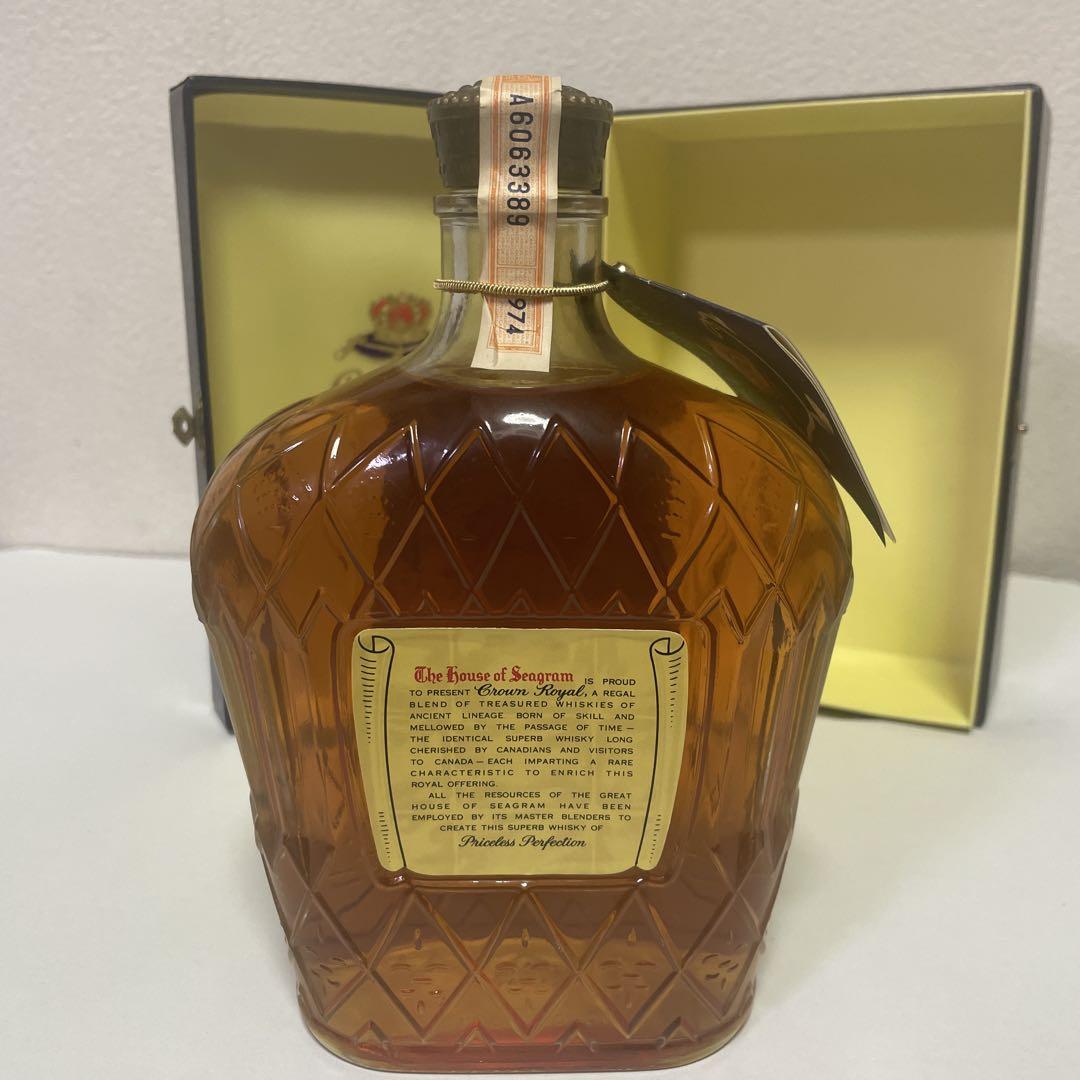 263 Crown  ブレンデッドウイスキー 750ml 1970 263 Crown Royal ブレンデッドウイスキー 750ml 1970