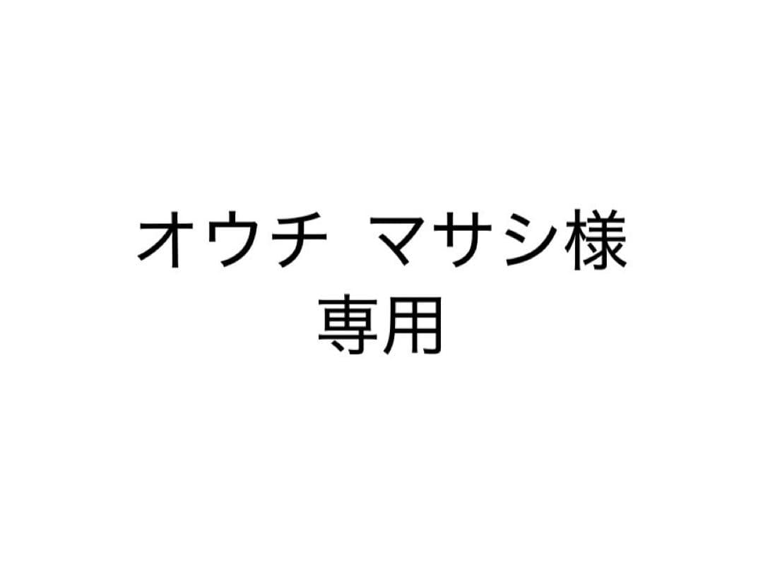 オウチ マサシ様専用です。他の方はご購入お辞めください。