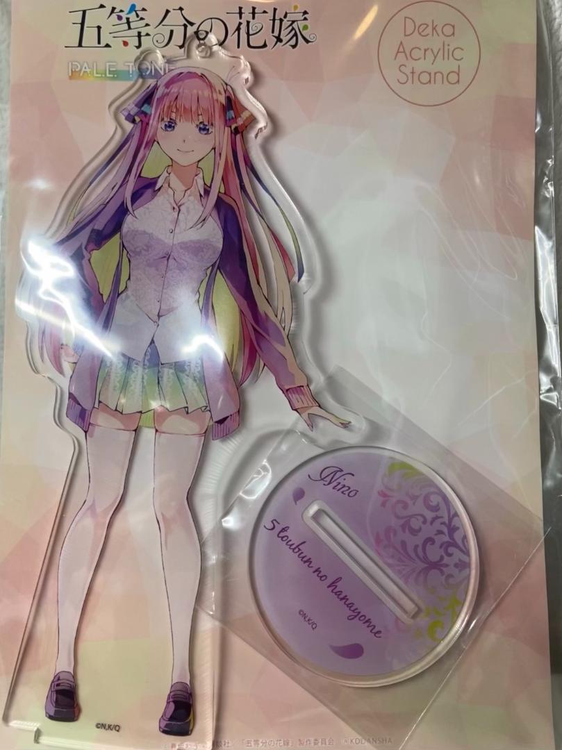 五等分の花嫁 中野二乃 PALE TONE series デカアクリルスタンド