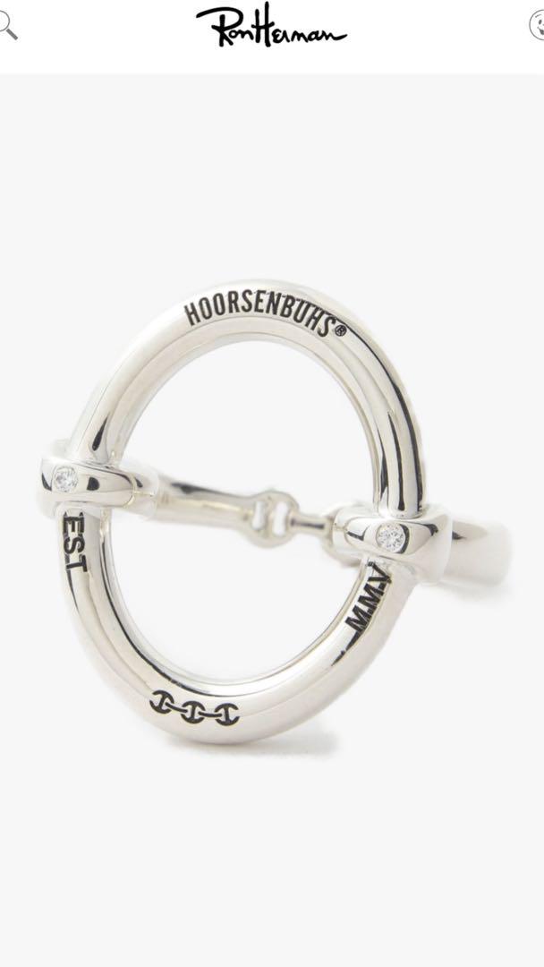 【クーポン対象外】 HOORSENBUHS OVAALシルバーリングオーバルUS7 - メルカリ アクセサリー