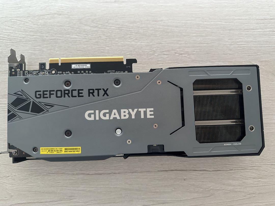 最安値【本日限定】GIGABYTE RTX3060 GAMING OC 12G