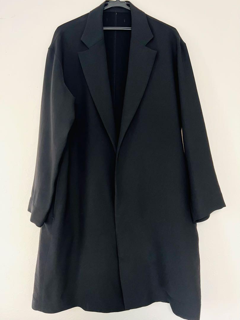 美品　DAISUKE OBANA PE CHESTER COAT ブラック