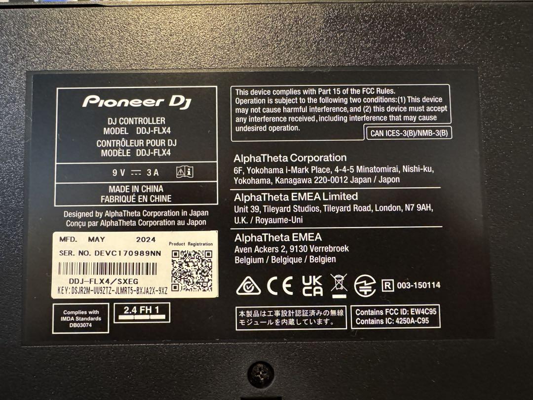 ［美品］Pioneer DJ DDJ-FLX4