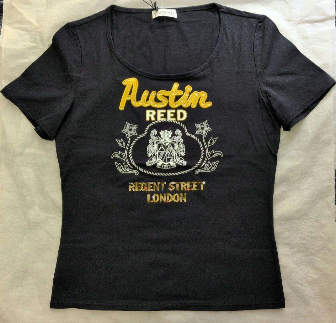 Austin Reed 半袖Tシャツ ネイビー
